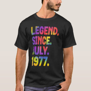 Camiseta Leyenda desde julio de 1977 46 años