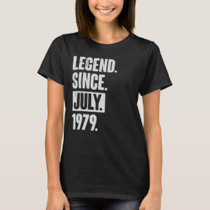Camiseta Leyenda desde julio de 1979 43 años