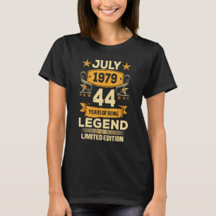 Camiseta Leyenda desde julio de 1979 44 años