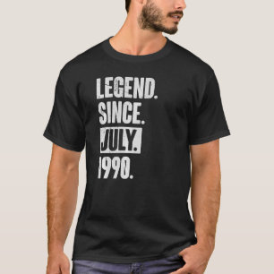 Camiseta Leyenda desde julio de 1990 32 años