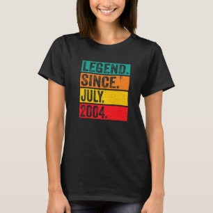 Camiseta Leyenda desde julio de 2004 18 años
