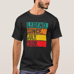 Camiseta Leyenda desde julio de 2009 13 años