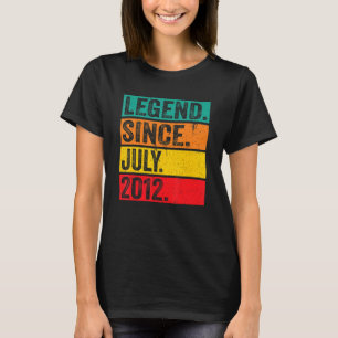 Camiseta Leyenda desde julio de 2012 10 años