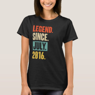 Camiseta Leyenda desde julio de 2016 6 años