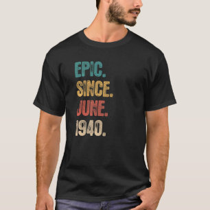 Camiseta Leyenda desde junio de 1940 82 años
