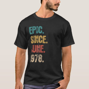 Camiseta Leyenda desde junio de 1978 44 años