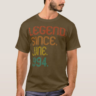Camiseta Leyenda desde junio de 1994 28º cumpleaños 28 años