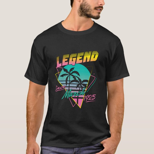 Camiseta Leyenda desde marzo de 1925 (Anverso)