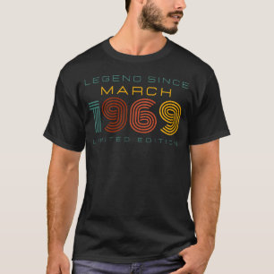 Camiseta Leyenda desde marzo de 1969, edición limitada