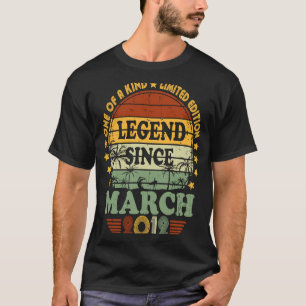 Camiseta Leyenda desde marzo de 2012 11º cumpleaños 11 años