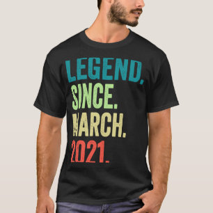 Camiseta Leyenda desde marzo de 2021 Niño Chica de 2 años 2