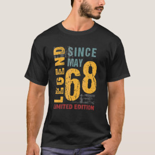 Camiseta Leyenda Desde Mayo De 1968 Por 54 Años