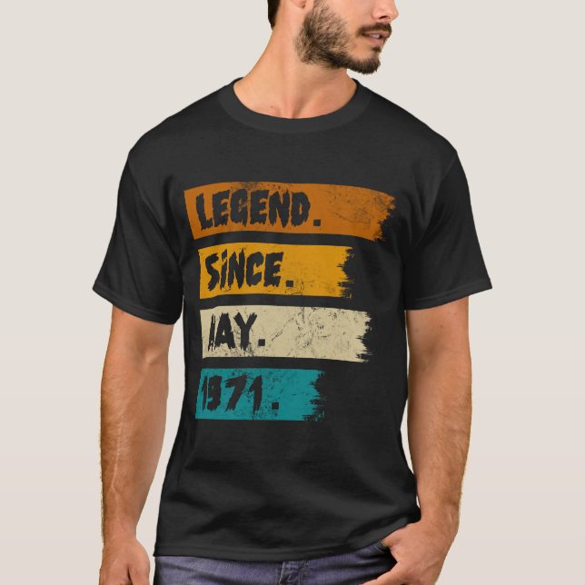 Camiseta Leyenda desde mayo de 1971 (Anverso)