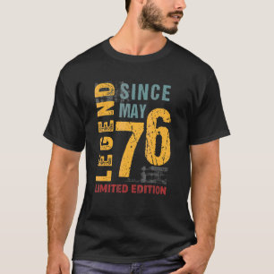 Camiseta Leyenda Desde Mayo De 1976 Por 46 Años