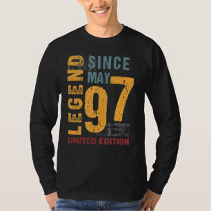 Camiseta Leyenda Desde Mayo De 1997 Por 25 Años