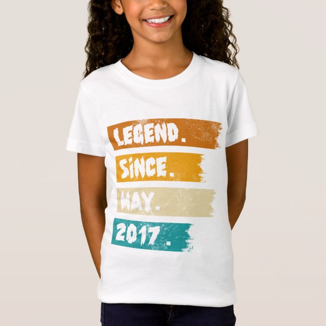 Camiseta Leyenda desde mayo de 2017 (Anverso)
