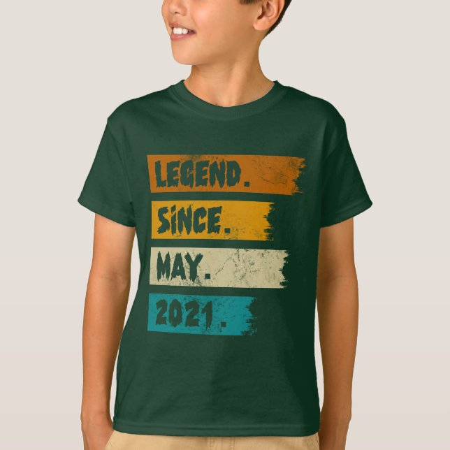 Camiseta Leyenda desde mayo de 2021 (Anverso)