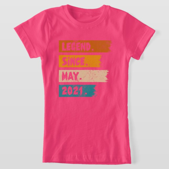Camiseta Leyenda desde mayo de 2021 (Distribución)