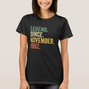 Camiseta Leyenda desde noviembre de 1962 60 años