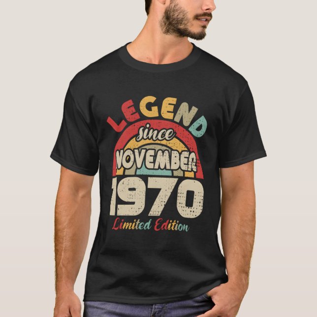 Camiseta Leyenda desde noviembre de 1970 (Anverso)
