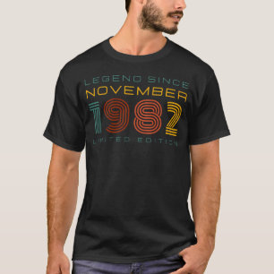 Camiseta Leyenda desde noviembre de 1982, edición limitada 