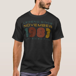 Camiseta Leyenda desde noviembre de 1983, edición limitada 