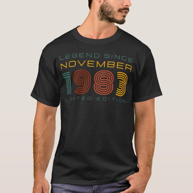 Camiseta Leyenda desde noviembre de 1983, edición limitada  (Anverso)