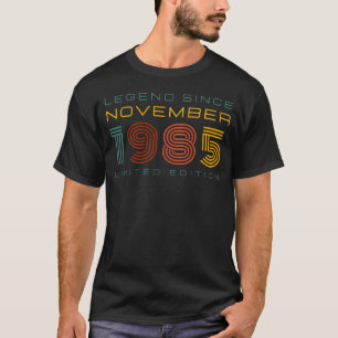 Camiseta Leyenda desde noviembre de 1985, edición limitada