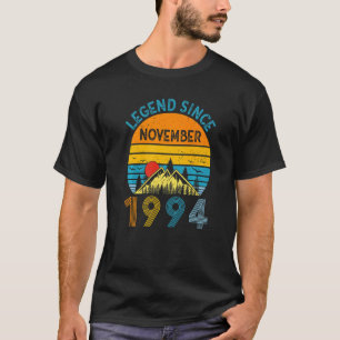 Camiseta Leyenda desde noviembre de 1994 28º cumpleaños 28