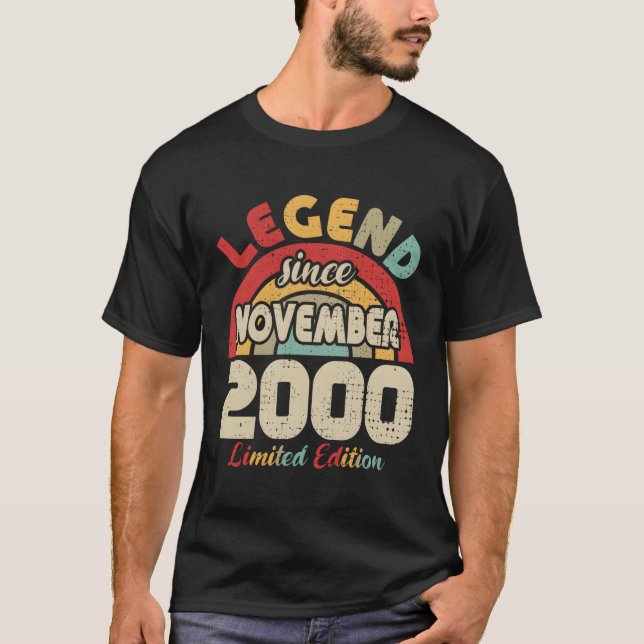 Camiseta Leyenda desde noviembre de 2000 (Anverso)