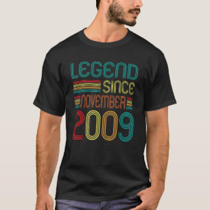 Camiseta Leyenda desde noviembre de 2009 Retro 13 años