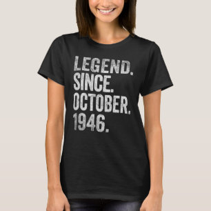 Camiseta Leyenda desde octubre de 1946 76 años