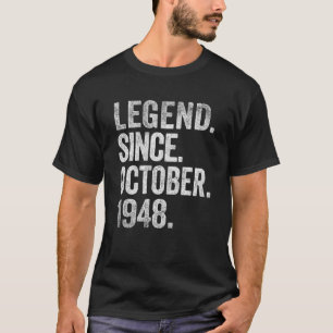 Camiseta Leyenda desde octubre de 1948 74 años
