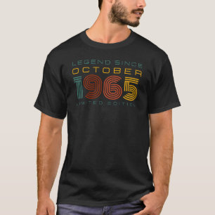 Camiseta Leyenda Desde Octubre De 1965, Edición Limitada Pa