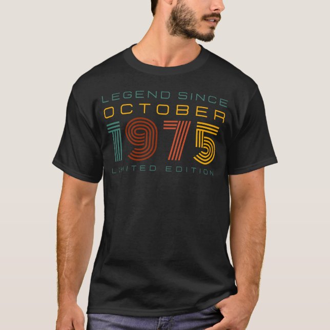 Camiseta Leyenda desde octubre de 1975, edición limitada pa (Anverso)