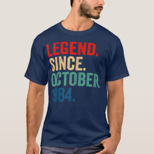 Camiseta Leyenda desde octubre de 1984 38 años de edad Rega