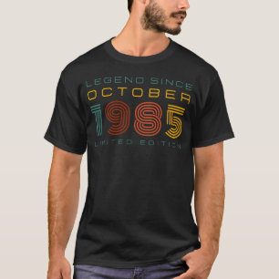Camiseta Leyenda desde octubre de 1985, edición limitada ma