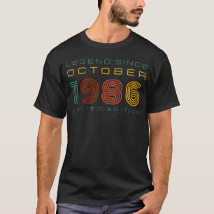 Camiseta Leyenda desde octubre de 1986, edición limitada pa