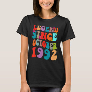 Camiseta Leyenda desde octubre de 1992 Vintage Birthday Ret
