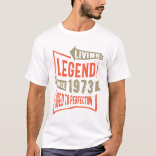Camiseta Leyenda desde regalo de cumpleaños de 1973