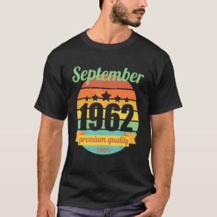 Camiseta Leyenda desde septiembre de 1962 60 años 60 años 6