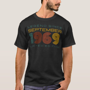 Camiseta Leyenda desde septiembre de 1969, edición limitada