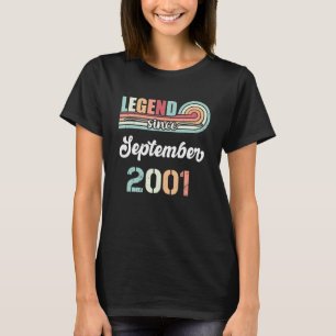 Camiseta Leyenda desde septiembre de 2001 Viñeta B de 21 añ