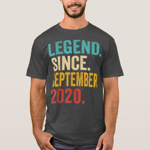 Camiseta Leyenda desde septiembre de 2020 2 años de edad 2º
