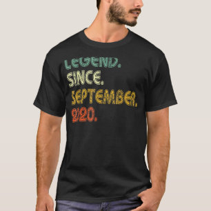 Camiseta Leyenda desde septiembre de 2020 Segundo cumpleaño