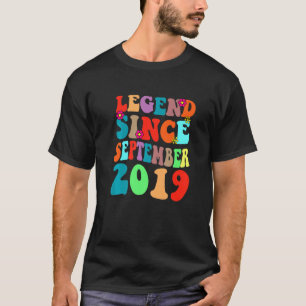 Camiseta Leyenda desde setiembre de 2019 Viejo Cumpleaños R