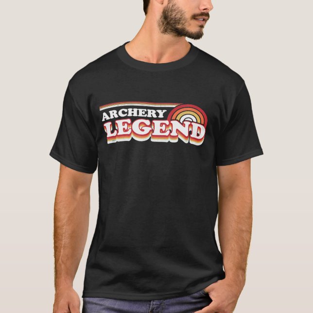 Camiseta Leyenda divertida sobre tiro con arco (Anverso)