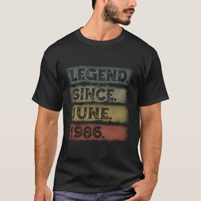 Camiseta Leyenda Dolorosa Desde Junio De 1986 37ª (Anverso)