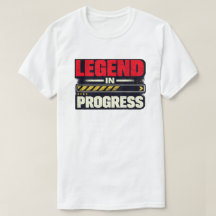 Leyenda en Progreso Arte Motivacional Grunge