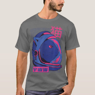 Camiseta Leyenda espacial japonesa astronauta Gato Gato Gat